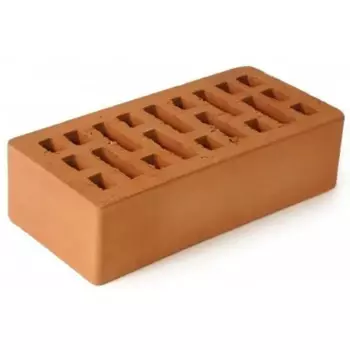 Кирпич рядовой керамический пустотелый M150 красный 250x120x65 мм 1 НФ