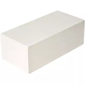 Кирпич рядовой силикатный полнотелый M150 белый 250x120x88 мм 1.4 НФ