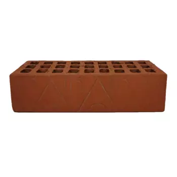 Кирпич строительный пустотелый РКЗ М125 красный 250x120x65 мм 1 НФ