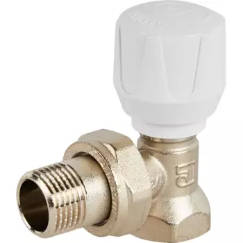 Клапан для радиатора угловой Stout 1/2" латунь