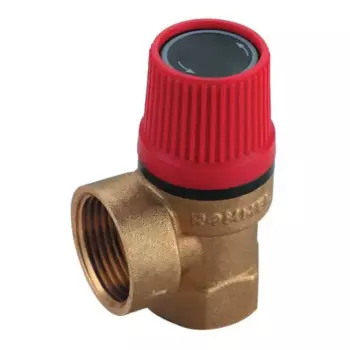 Клапан предохранительный для отопления Rommer 1.5 бар 1/2"x3/4"