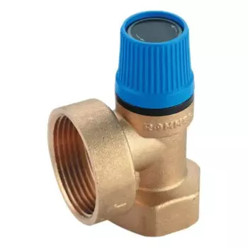 Клапан предохранительный для водоснабжения Rommer 8 бар 1/2"x3/4" латунь