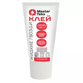 Клей акриловый MasterTeks экстрасильный прозрачный 180 г