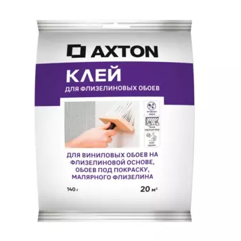 Клей для флизелиновых обоев Axton 20 м 140 гр