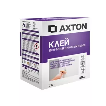 Клей для флизелиновых обоев Axton 40 м