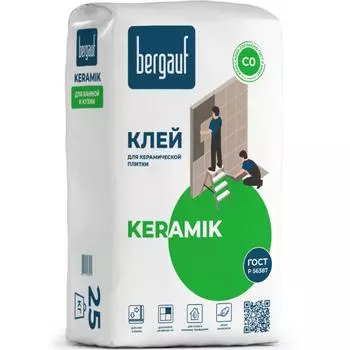 Клей для плитки Bergauf Keramik 25 кг