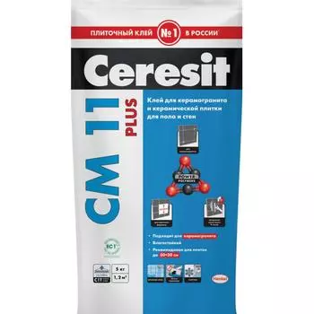 Клей для плитки Сeresit СМ 11 5 кг