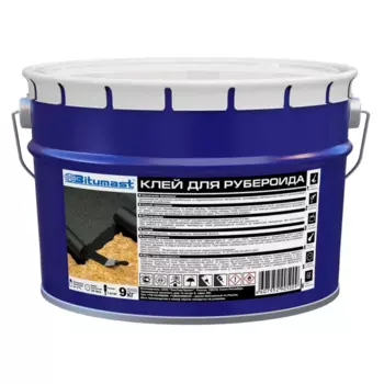 Клей для рубероида Bitumast 9 кг