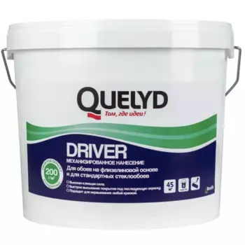 Клей для стеклообоев Quelyd Driver 45 м