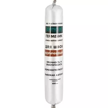 Клей-герметик для швов Cemmix 600 мл коричневый