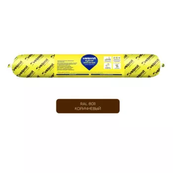 Клей-герметик Vetonit Hybrid Universal 500 мл цвет коричневый