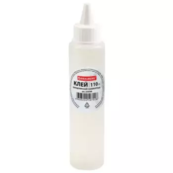 Клей канцелярский силикатный Brauberg 110 г