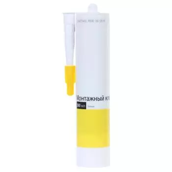 Клей монтажный, 260 мл, цвет белый