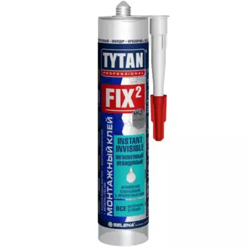 Клей монтажный Tytan Professional Fix Instant Invisible универсальный прозрачный 290 мл