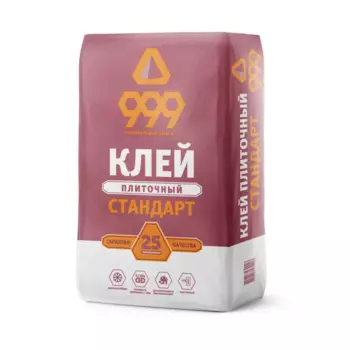 Клей плиточный 999 КС 25 кг