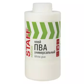 Клей ПВА универсальный Staff цвет белый 2.3 кг