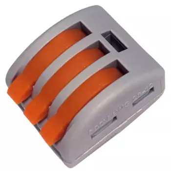 Клемма соединительная Electrovolt EV-B222-413 3-х проводная 0.08 мм-4 мм 20 шт.