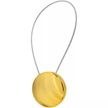 Клипса 45 мм с тросом цвет золото