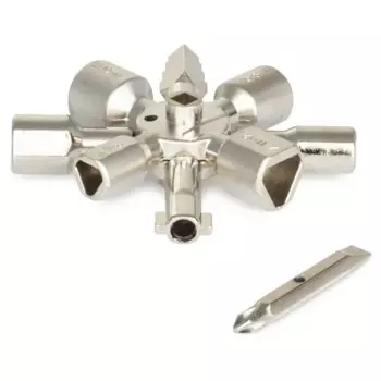 Ключ для электрошкафов Vira 10 профилей и бита