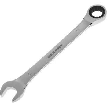 Ключ комбинированный с трещоткой Rexant 12-5813-1 19 мм