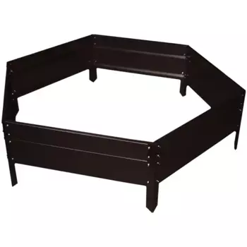 Клумба Соты h25 см таль коричневый