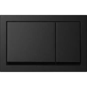 Кнопка двойного слива SENSEA Dana цвет чёрный