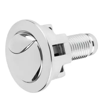 Кнопка смыва для бачка унитаза двойная Monlid хром