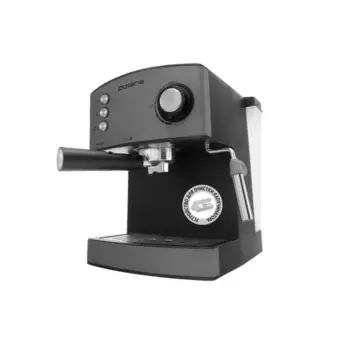 Кофеварка рожковая Polaris PCM 1527E Adore Crema цвет серебристый