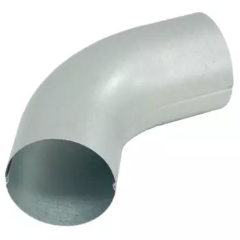 Колено 60° РЕ 90 мм оцинкованный