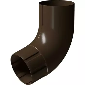 Колено Dacha Stal 72 градуса 90 мм коричневый