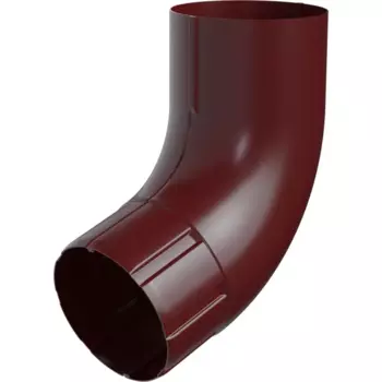 Колено Dacha Stal 72 градуса 90 мм красный