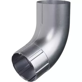 Колено Dacha Stal 72 градуса 90 мм оцинкованный