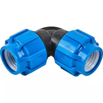 Отвод 90° Политэк 40x40 мм полипропилен 50040040