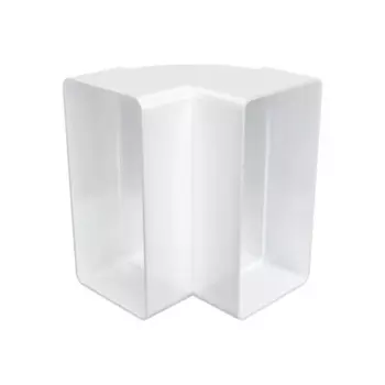 Колено вертикальное Fonet 55x110 мм 90 градусов пластик