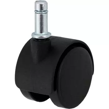 Колесо поворотное, без тормоза 3008А 40 мм, до 50 кг, цвет чёрный