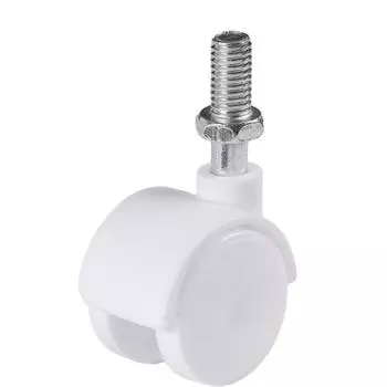 Колесо поворотное без тормоза LWT830WH 30 мм 30 кг цвет белый