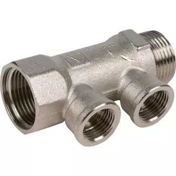 Коллектор с внутренней резьбой Valtec на 2 выхода 1"x1/2" VTc.550.N.0602