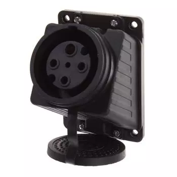 Колодка для удлинителя Lezard 1 розетка с заземлением 3500 Вт цвет черный