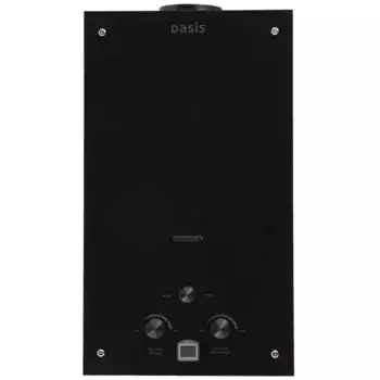 Колонка газовая Oasis 20 KG 10 л/мин цвет черный глянец