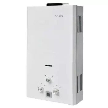 Колонка газовая Oasis 20 OG 10 л/мин сжиженный газ белая