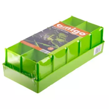Комплект для рассады Amigo 10 ячеек 40x17.5x11 см полипропилен