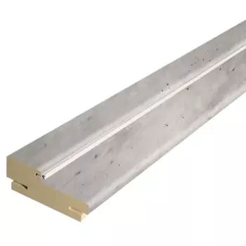 Комплект дверной коробки Дайона телескопический 2070x80x38 мм ПВХ цвет бетон краколет лайт (2.5шт.)