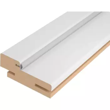 Комплект дверной коробки Фелиса 2100x71x28 мм цвет белый 2.5 шт.