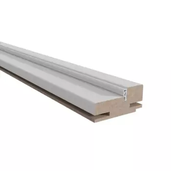 Комплект дверной коробки Artens Магнолия телескопический 210x7x3.2 см ПВХ ламинация белое дерево (2.5шт.)