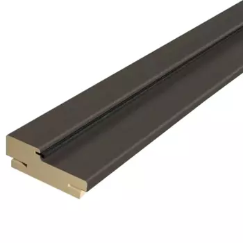 Комплект дверной коробки Некст телескопический 2070x74x2.8 мм ПВХ цвет черное дерево (2.5шт.)