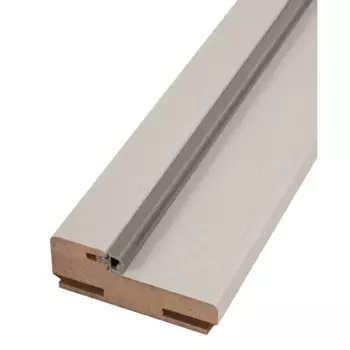 Комплект дверной коробки Пьемонт/Линеа 2100x70 мм цвет платина светлая 2.5 шт.