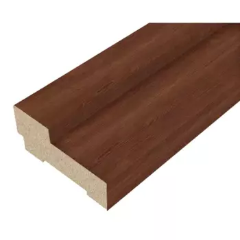 Комплект дверной коробки Стандарт/Тревизо 2070x70 мм цвет коричневый (2.5шт.)