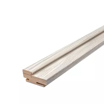 Комплект дверной коробки Верано телескопический 2070x70x32 мм ПВХ цвет ривьера крем 2.5 шт.