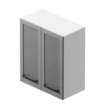 Комплект фасадов для пенала подвесного AM.PM Force M9FFCM0602GM 70x30 см МДФ цвет серый 2 шт