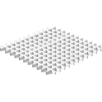 Комплект грильято 50x50x40 мм 1.2 м белый матовый